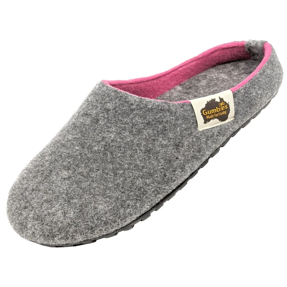 Gumbies Outback Grey Pink